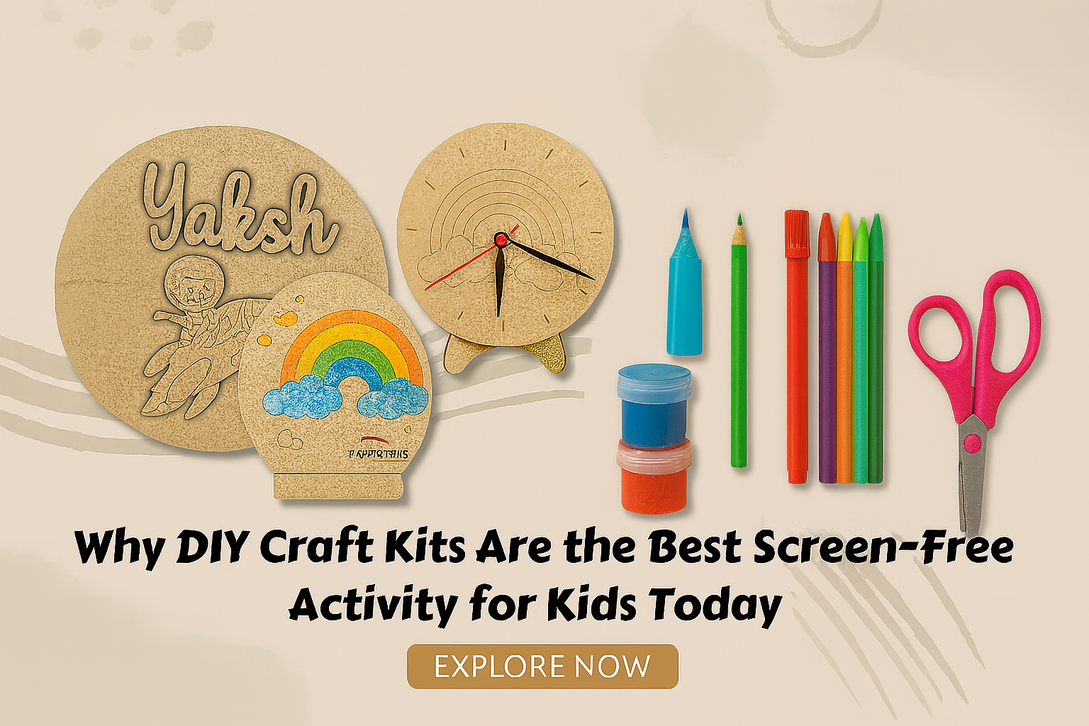Why DIY Craft Kits Are the Best Screen-Free Activity for Kids Today