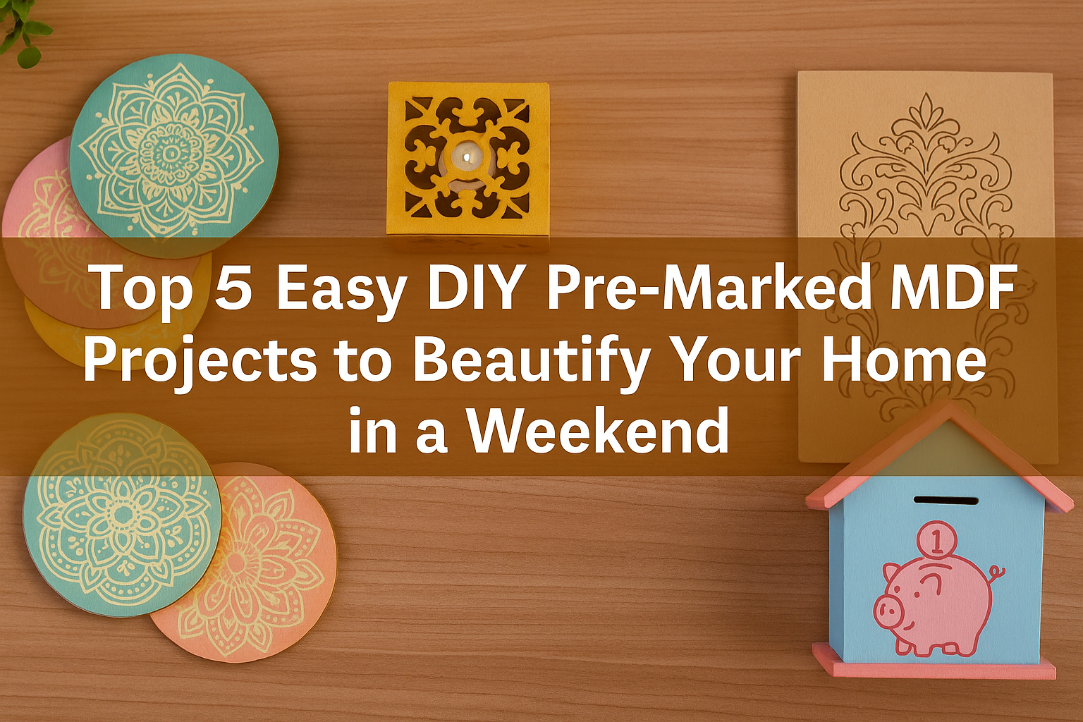 Easy DIY MDF Projects to Beautify Your Home This Weekend