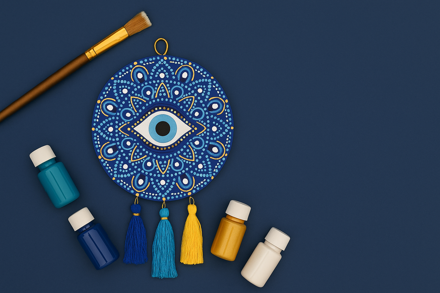 Master the Mandala: Create & Protect with the Evil Eye DIY Kit