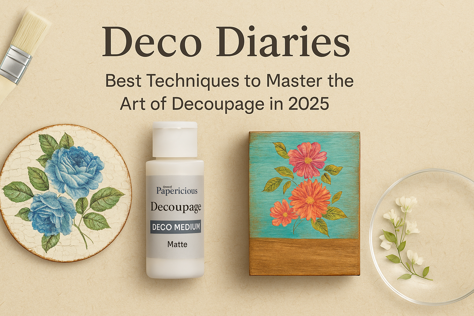 Deco Diaries: Best Techniques to Master the Art of Decoupage in 2025