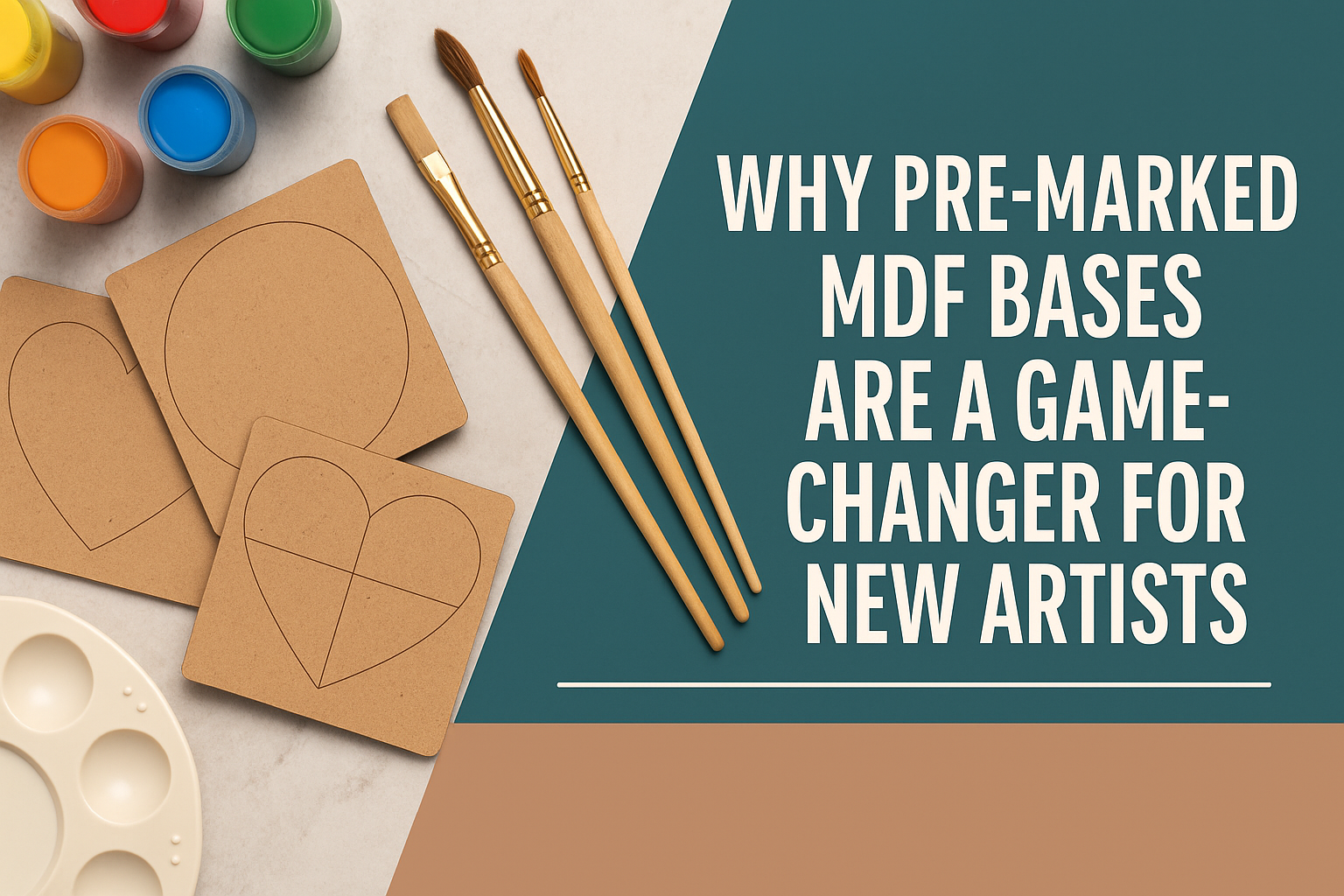 Why Pre-Marked MDF Bases Are a Game-Changer for New Artists
