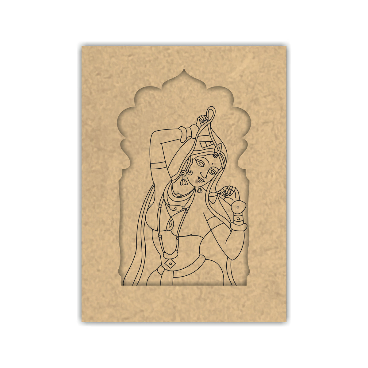 Pre Marked MDF Jharokha - Gopika 2