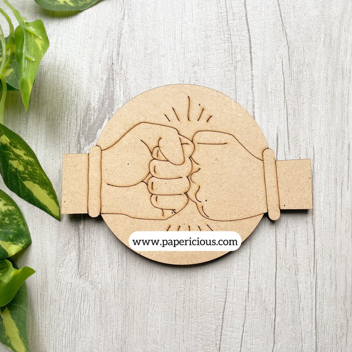 Pre Marked MDF Base - Modern Ganesha Mandala