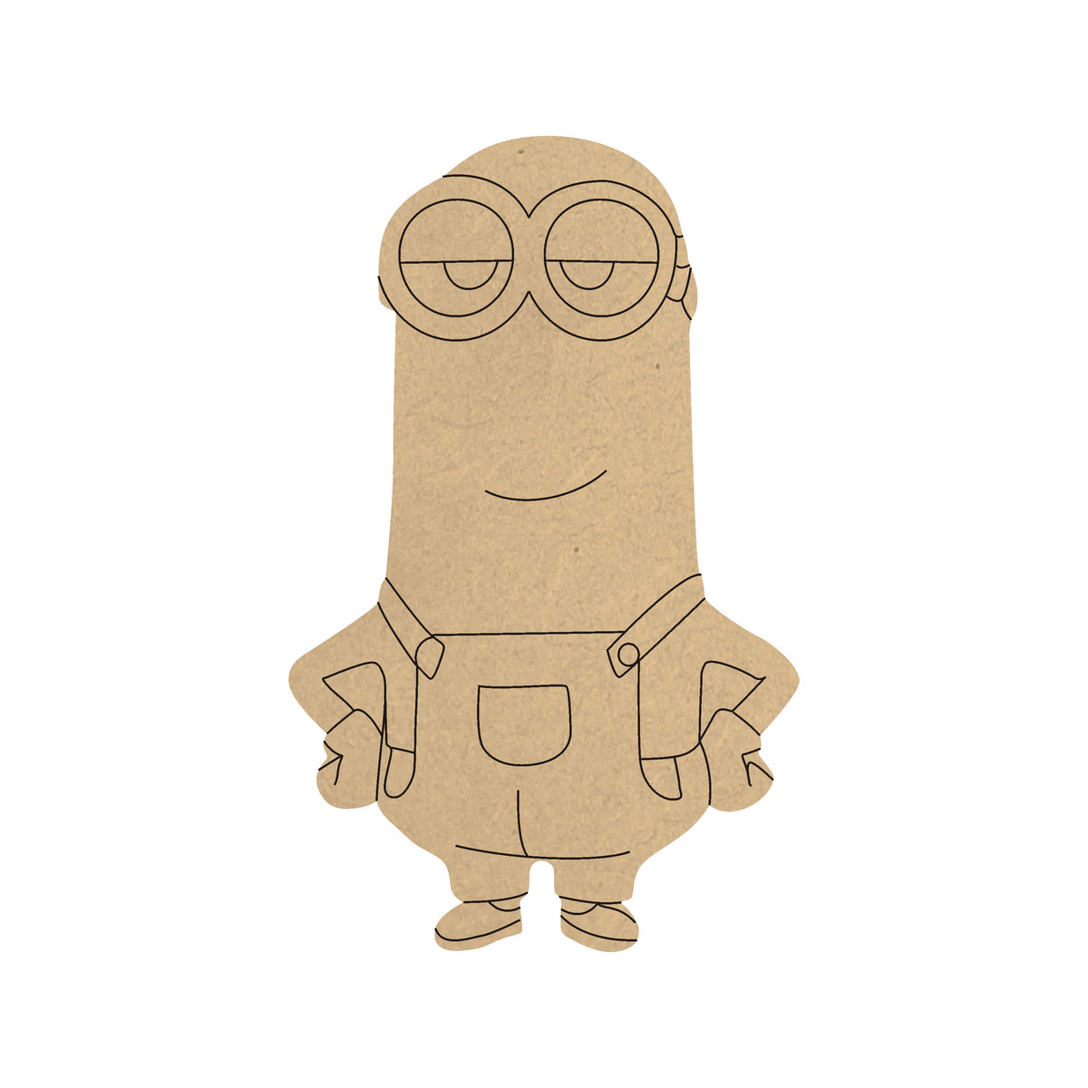 4 mm thick Pre Marked MDF Base Minion