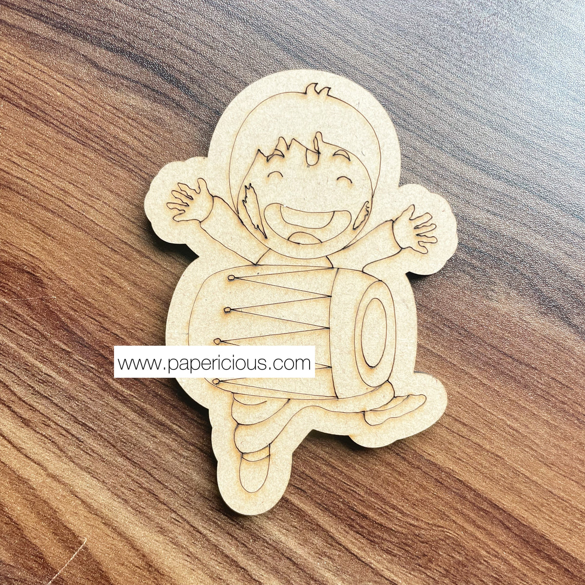 Pre Marked MDF Base - Happy boy