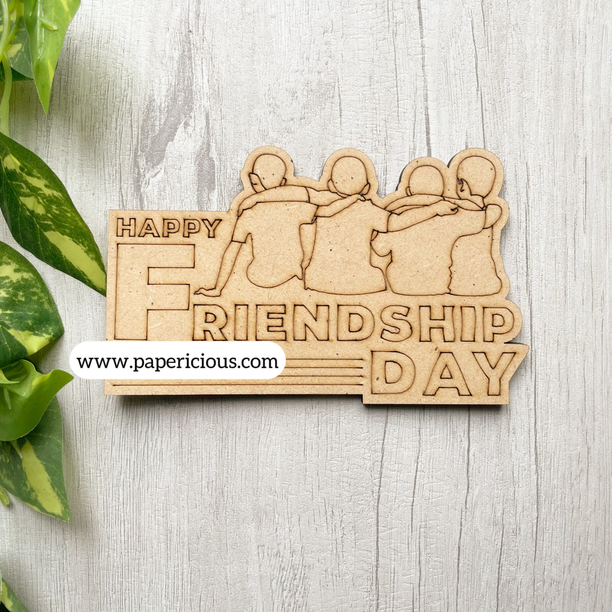 Pre Marked MDF Base - Friends Gang