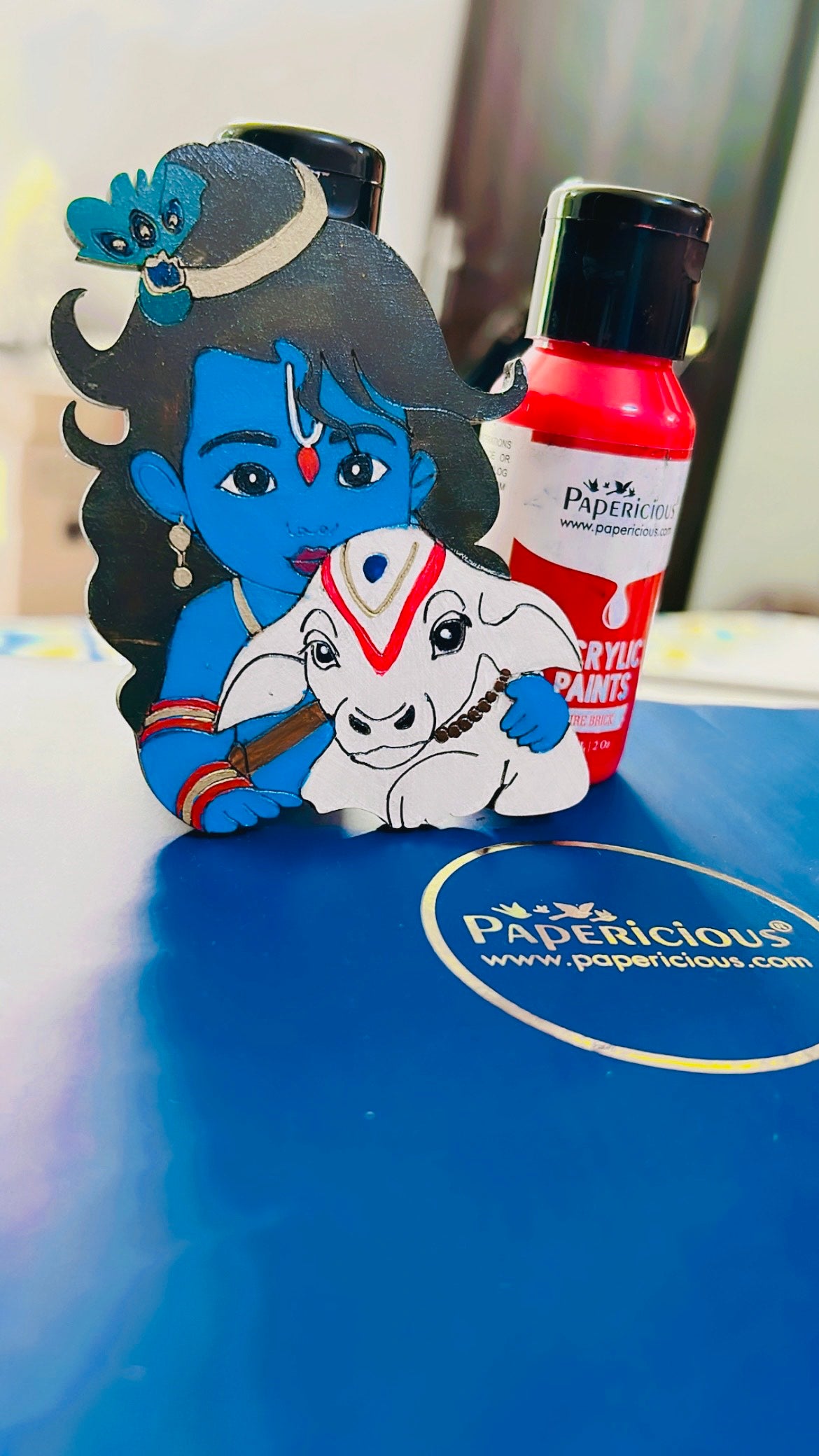 4 mm thick Pre Marked MDF Base Nandi and Shiva