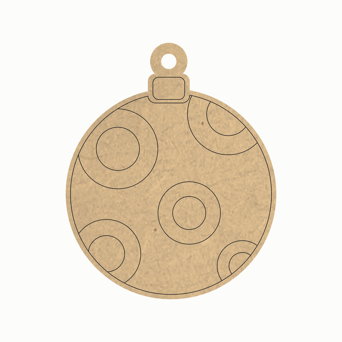 Pre Marked MDF Cutout - Ornament 4