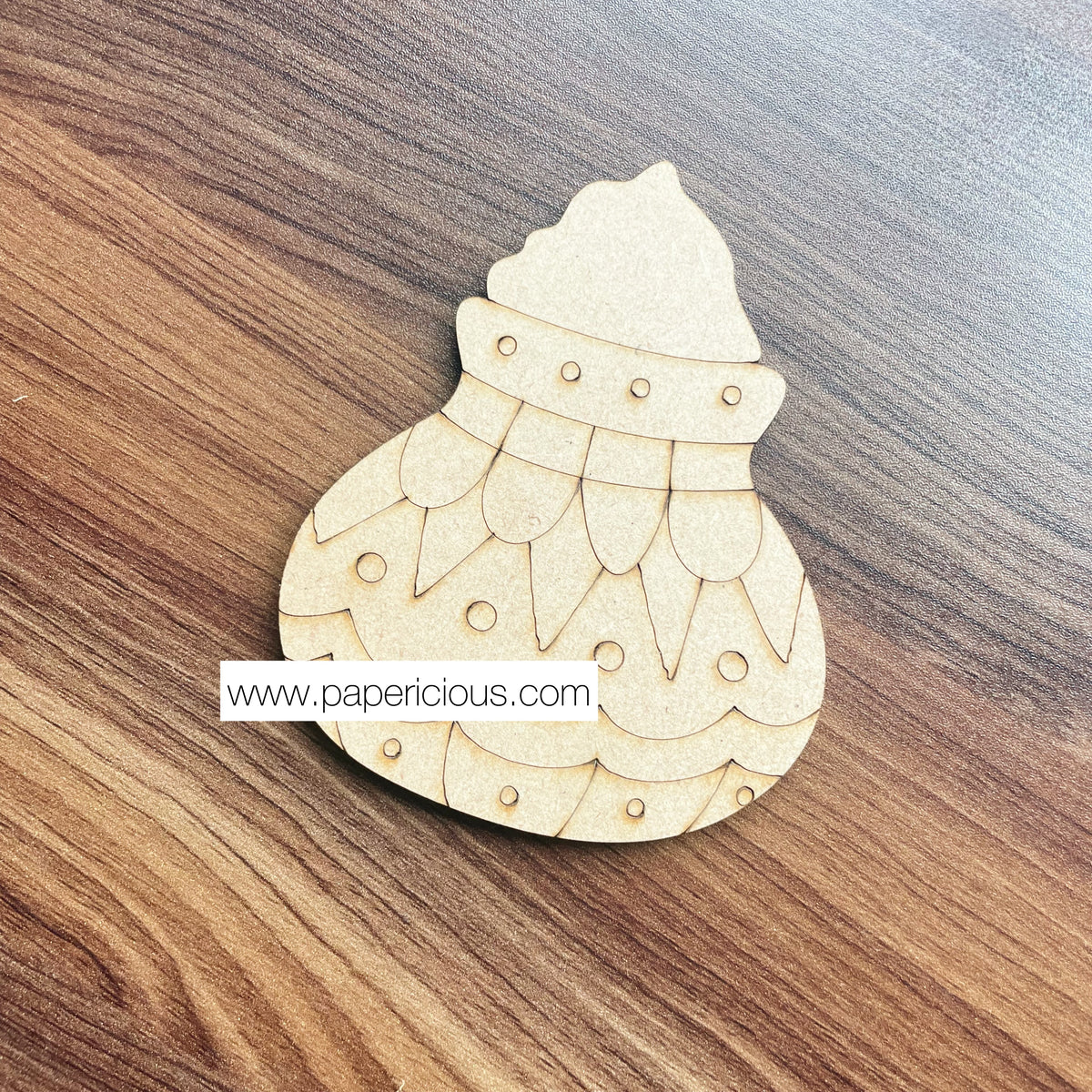 Pre Marked MDF Base - Color matki