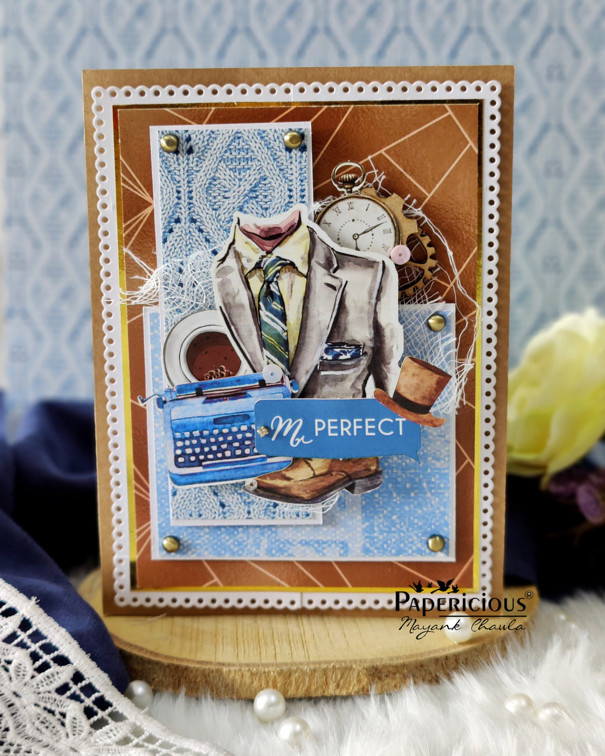 PAPERICIOUS - Imperfectly Perfect - Designer Pattern Printed Scrapbook Papers 12x12 inch / 20 sheets