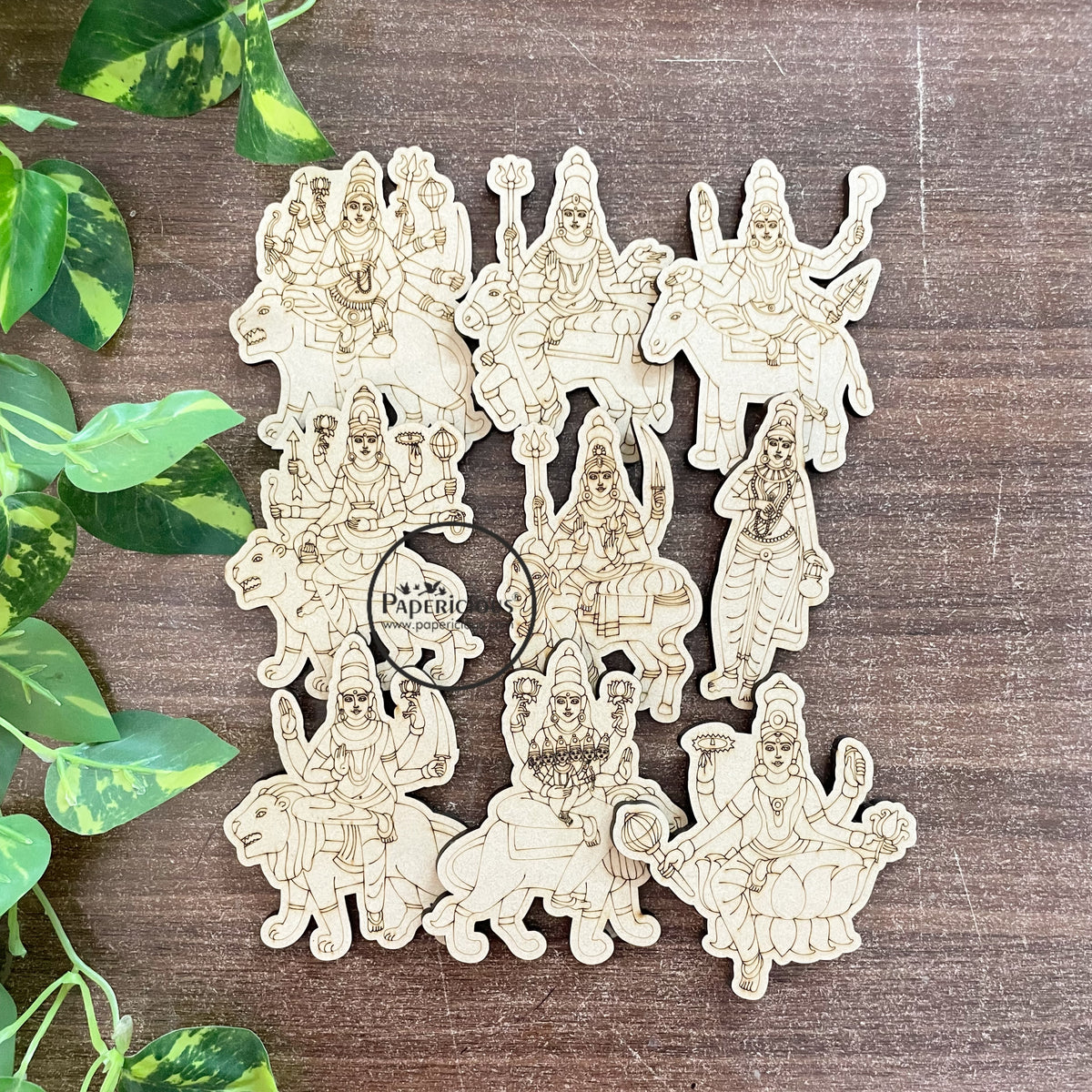 Pre Marked MDF Base - Navdurga cutouts