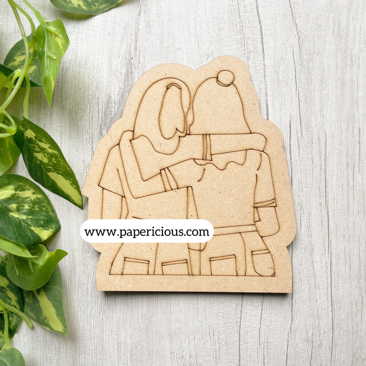 Pre Marked MDF Base - Girls Friends