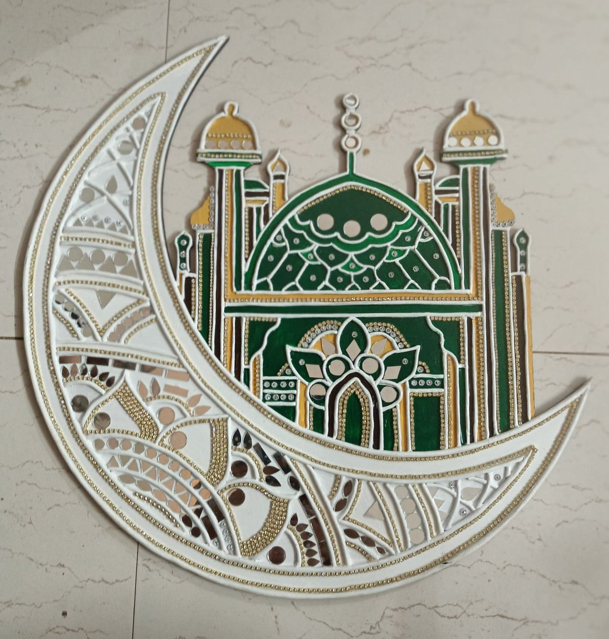 PAPERICIOUS 4mm thick Pre Marked MDF Base Mosque