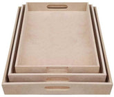 Papericious MDF Tray Set of 3