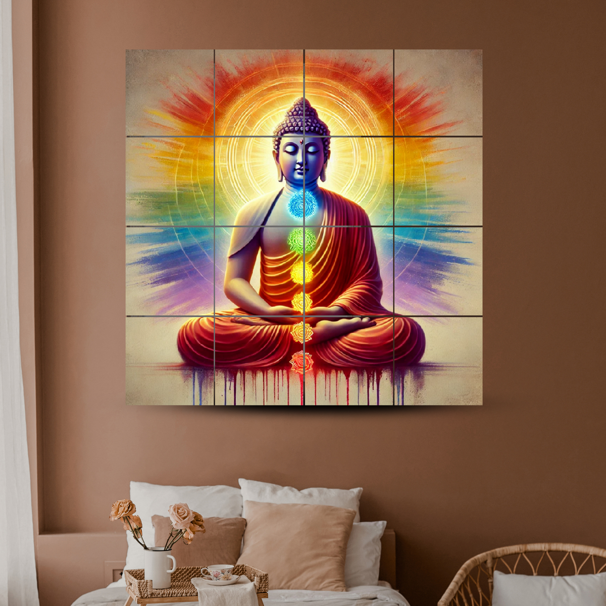 Wall Tiles Set - Lord Buddha Style 4