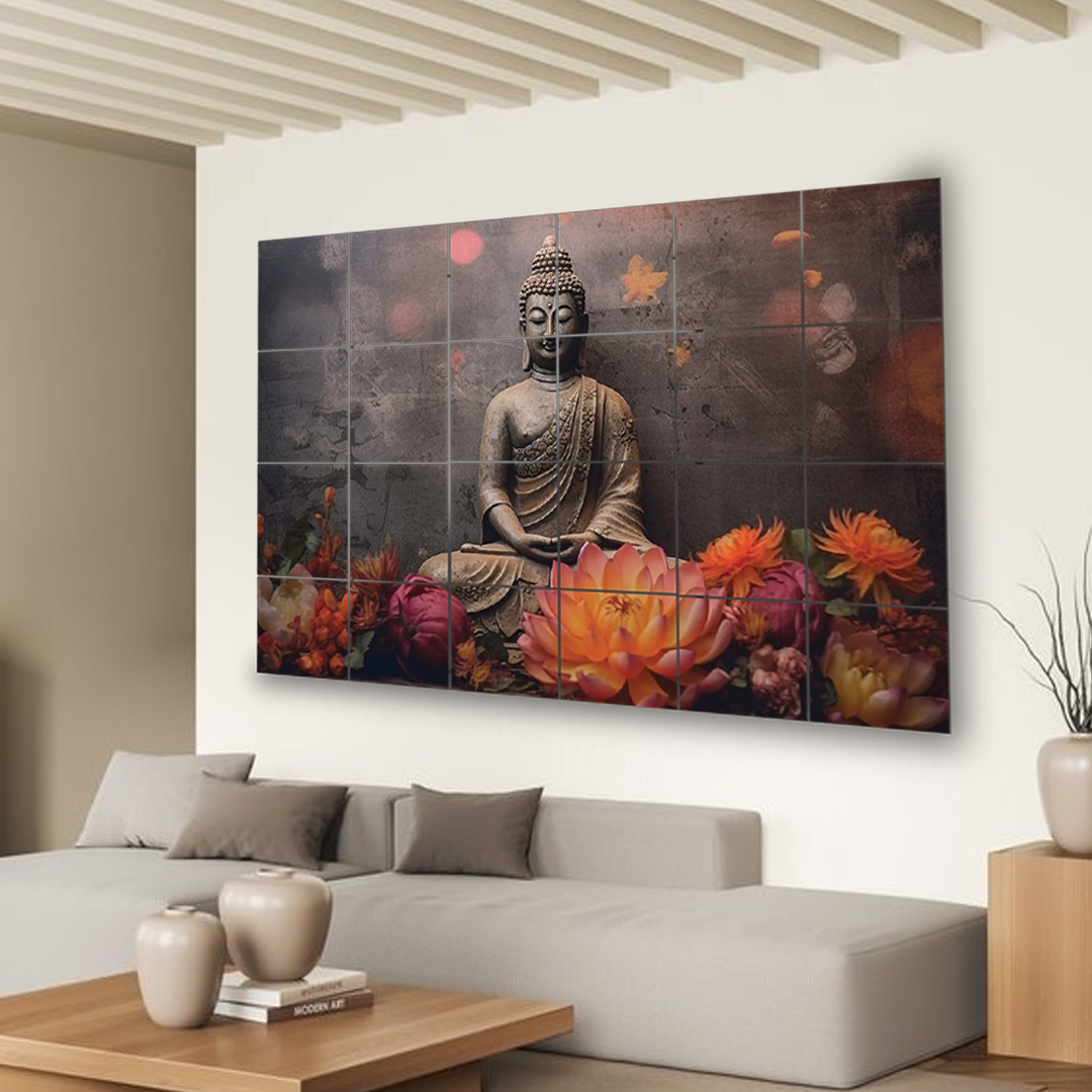 Wall Tiles Set - Lord Buddha Style 5