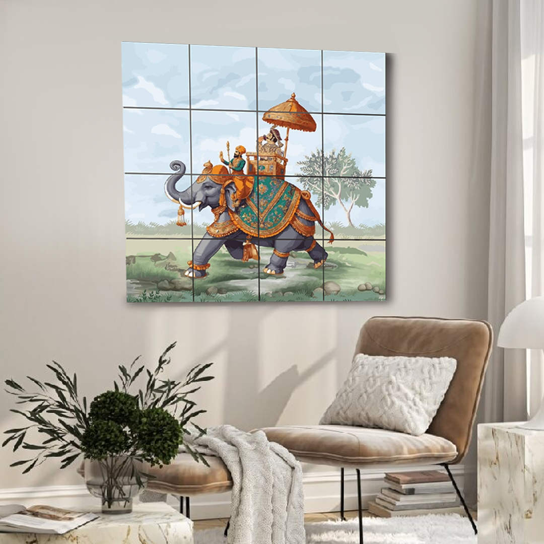 Wall Tiles Set - Elephant
