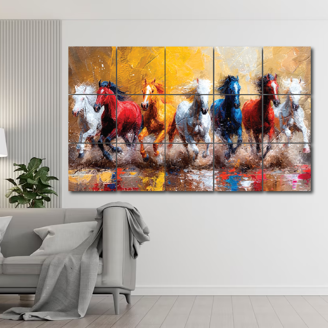 Wall Tiles Set - Horse style 2