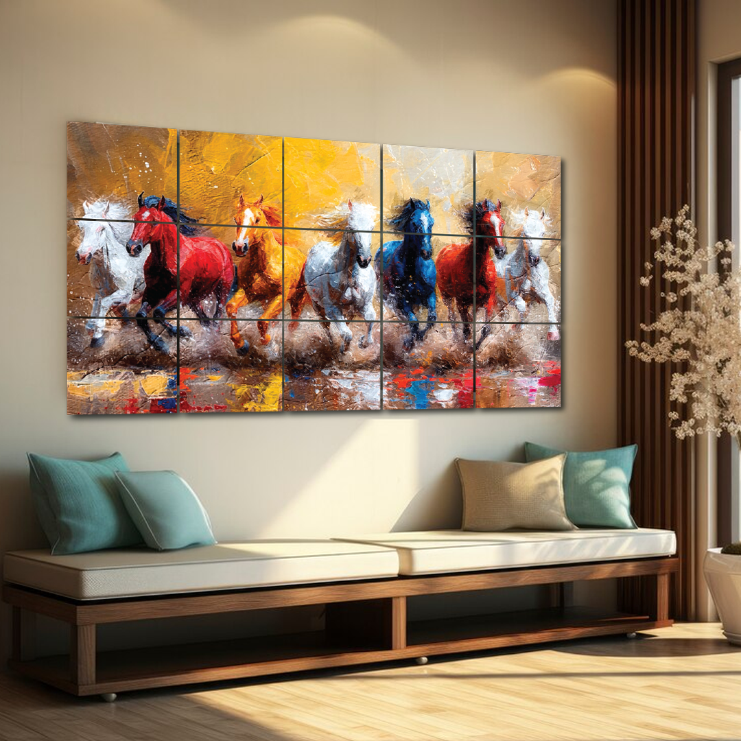 Wall Tiles Set - Horse style 2