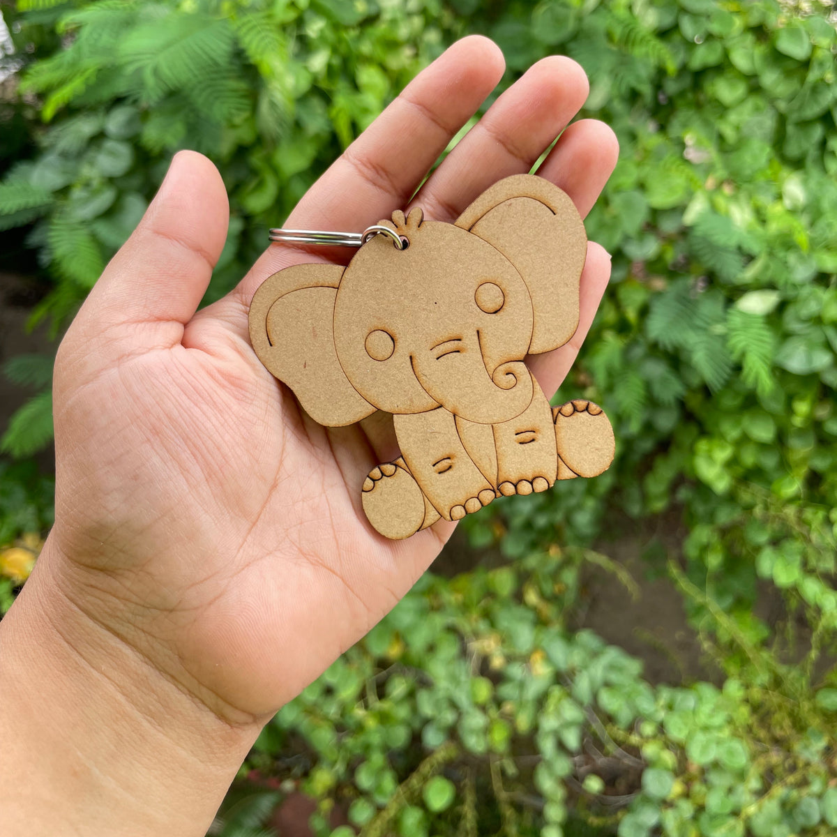 Pre marked Keychain - Cute Elephant