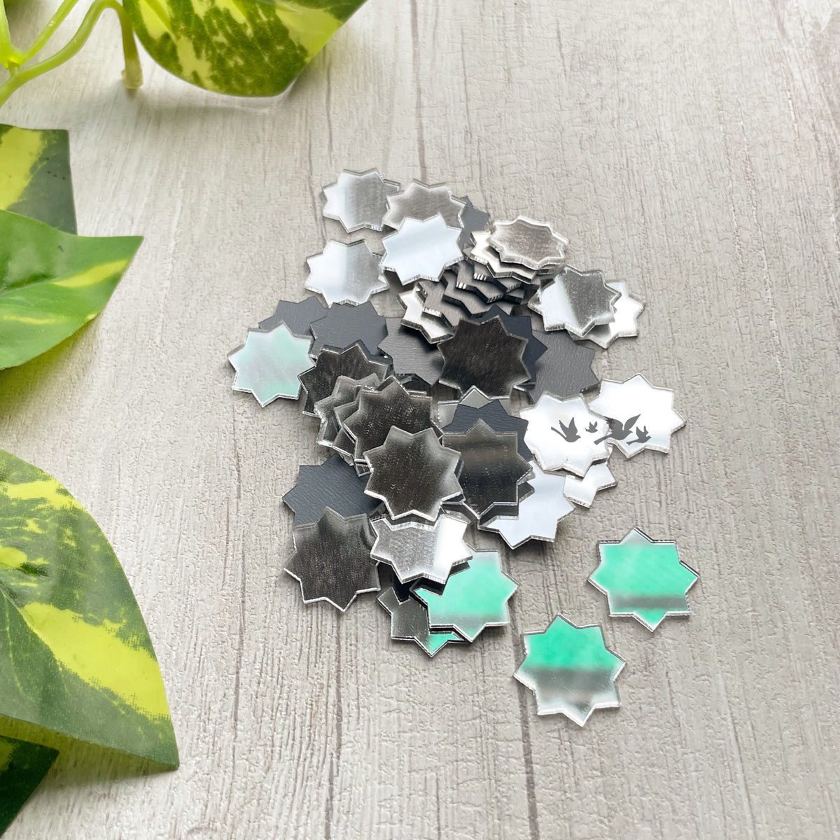 Acrylic Mirror Cutout - Polygone (100 pc)