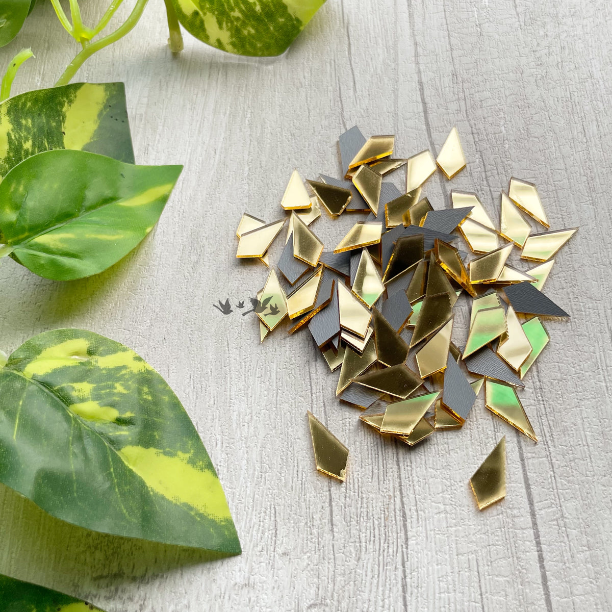 Acrylic Mirror Cutout - Golden Kite (100 pc)