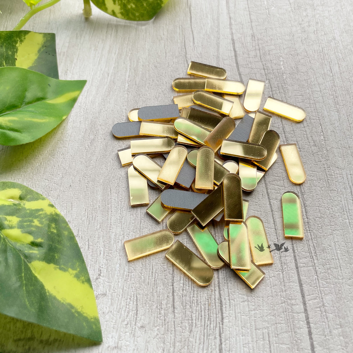 Acrylic Mirror Cutout - Golden Dome (100 pc)