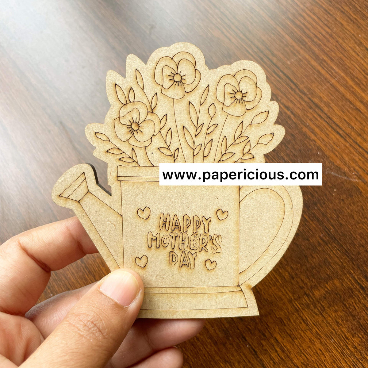 Pre Marked MDF Base -Bouquet #1