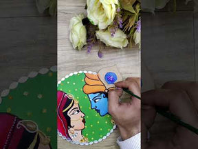 PAPERICIOUS 4mm thick Pre Marked MDF Radha Krishna