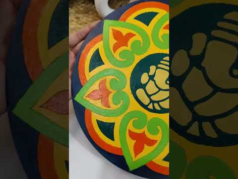 PAPERICIOUS 4mm thick Pre Marked MDF Base Ganesha Mandala