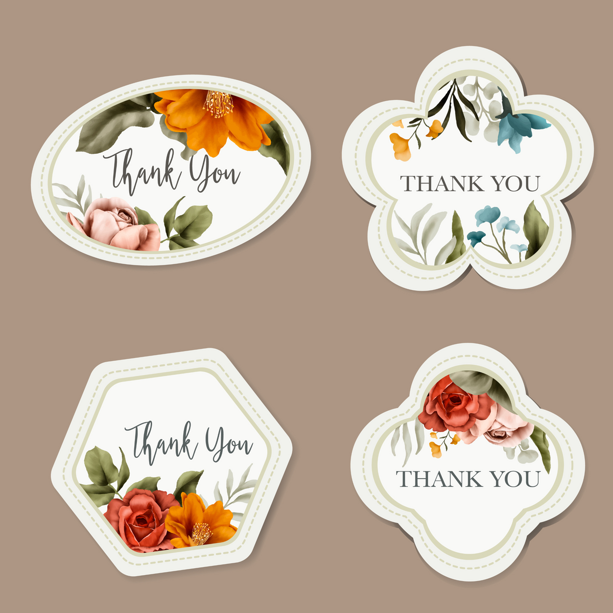 Custom Shape paper Stickers