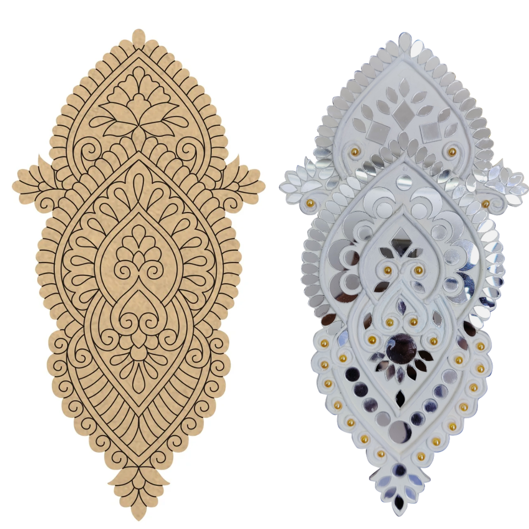 PAPERICIOUS 4mm thick Pre Marked MDF Longitude