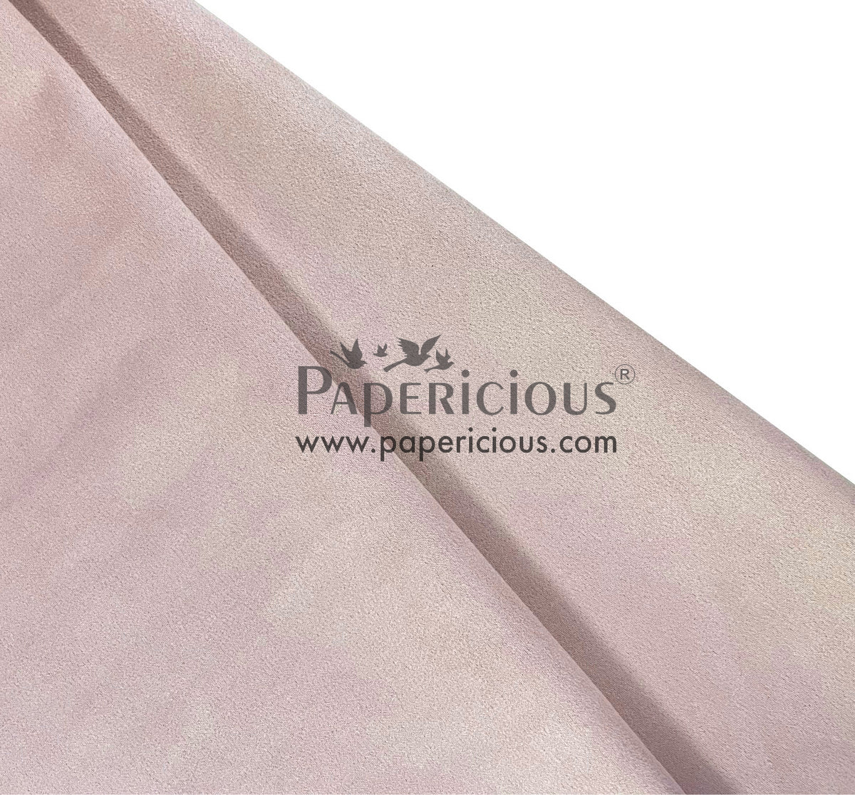 PAPERICIOUS - Suede Premium Fabric - Peach