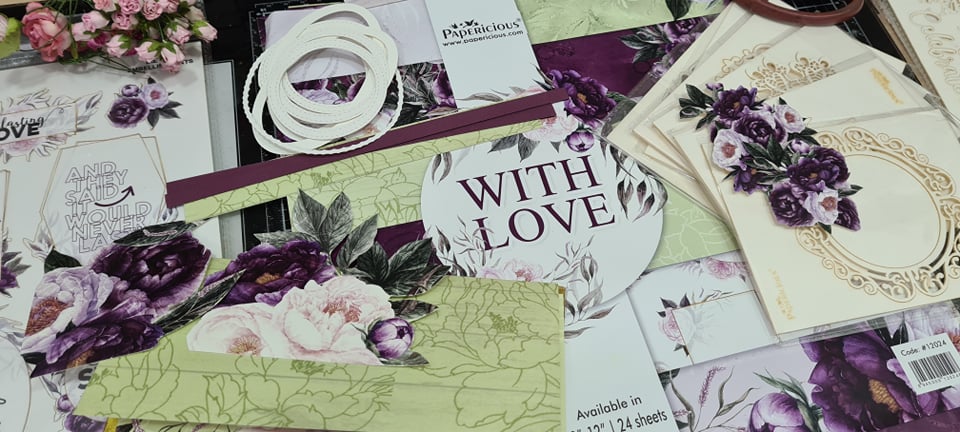 PAPERICIOUS - Anniversary Envelope Class kit