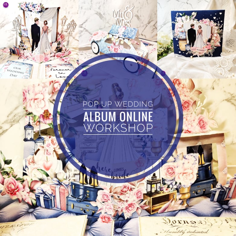 Wedding 3d Pop Up Album - ONLY KIT
