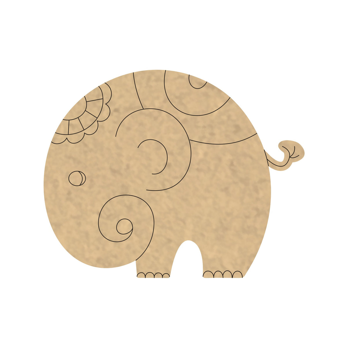 PAPERICIOUS 4mm thick Pre Marked MDF Little Jumbo