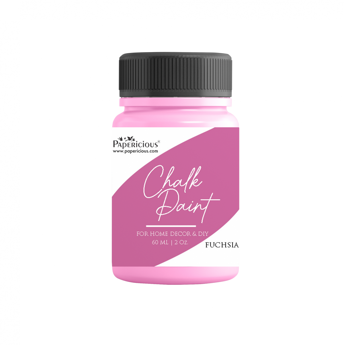 PAPERICIOUS - Home Décor DIY Chalk Paint 60ml - Fuchsia