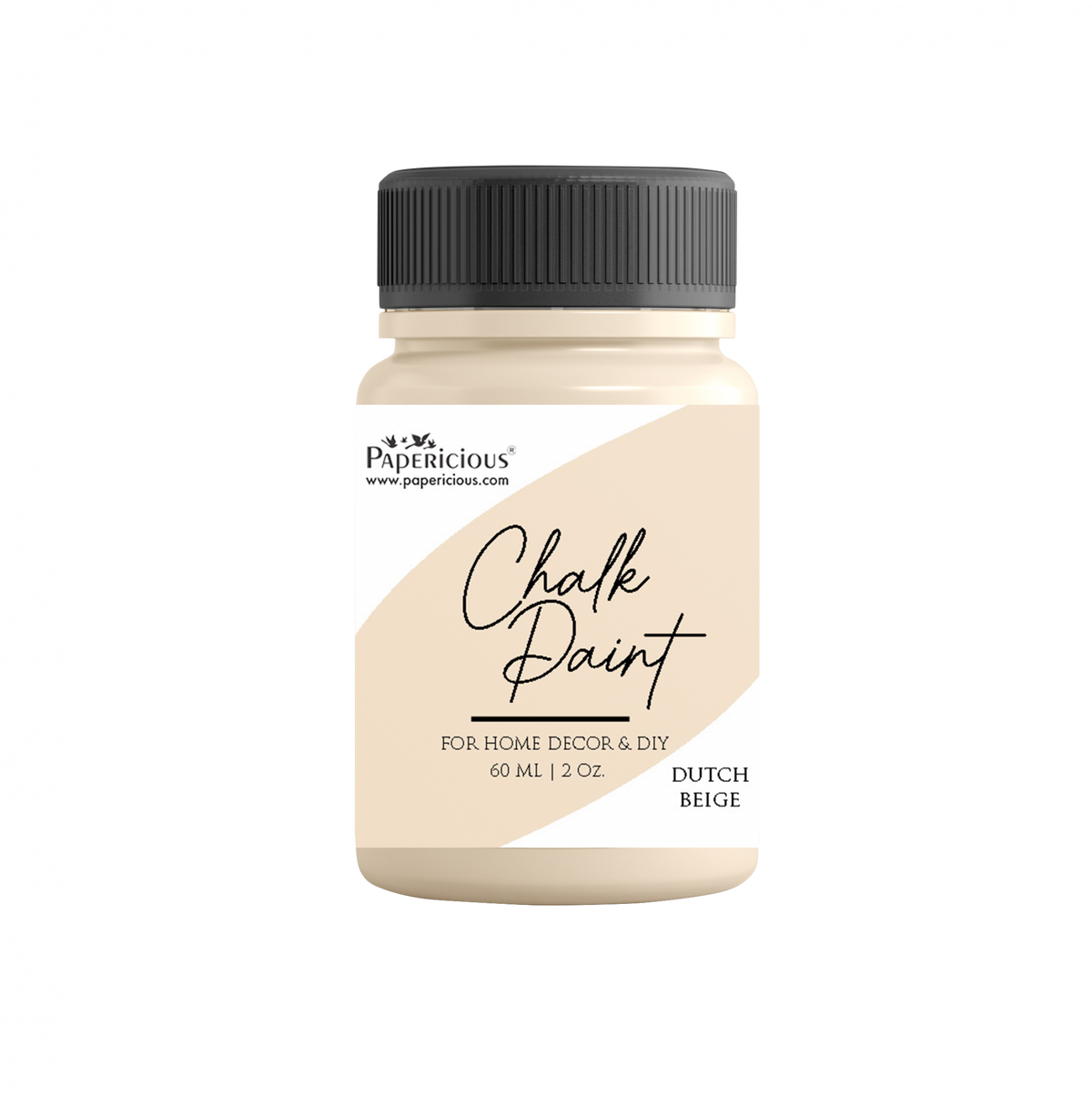 PAPERICIOUS - Home Décor DIY Chalk Paint 60ml - Dutch Beige