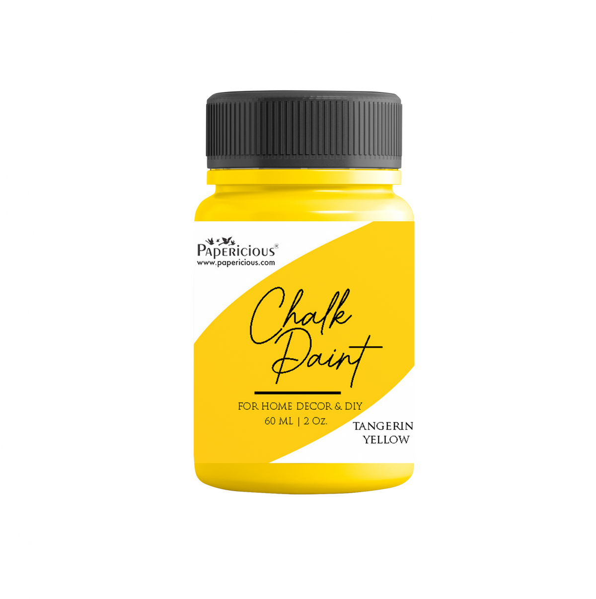 PAPERICIOUS - Home Décor DIY Chalk Paint 60ml - Tangerine Yellow