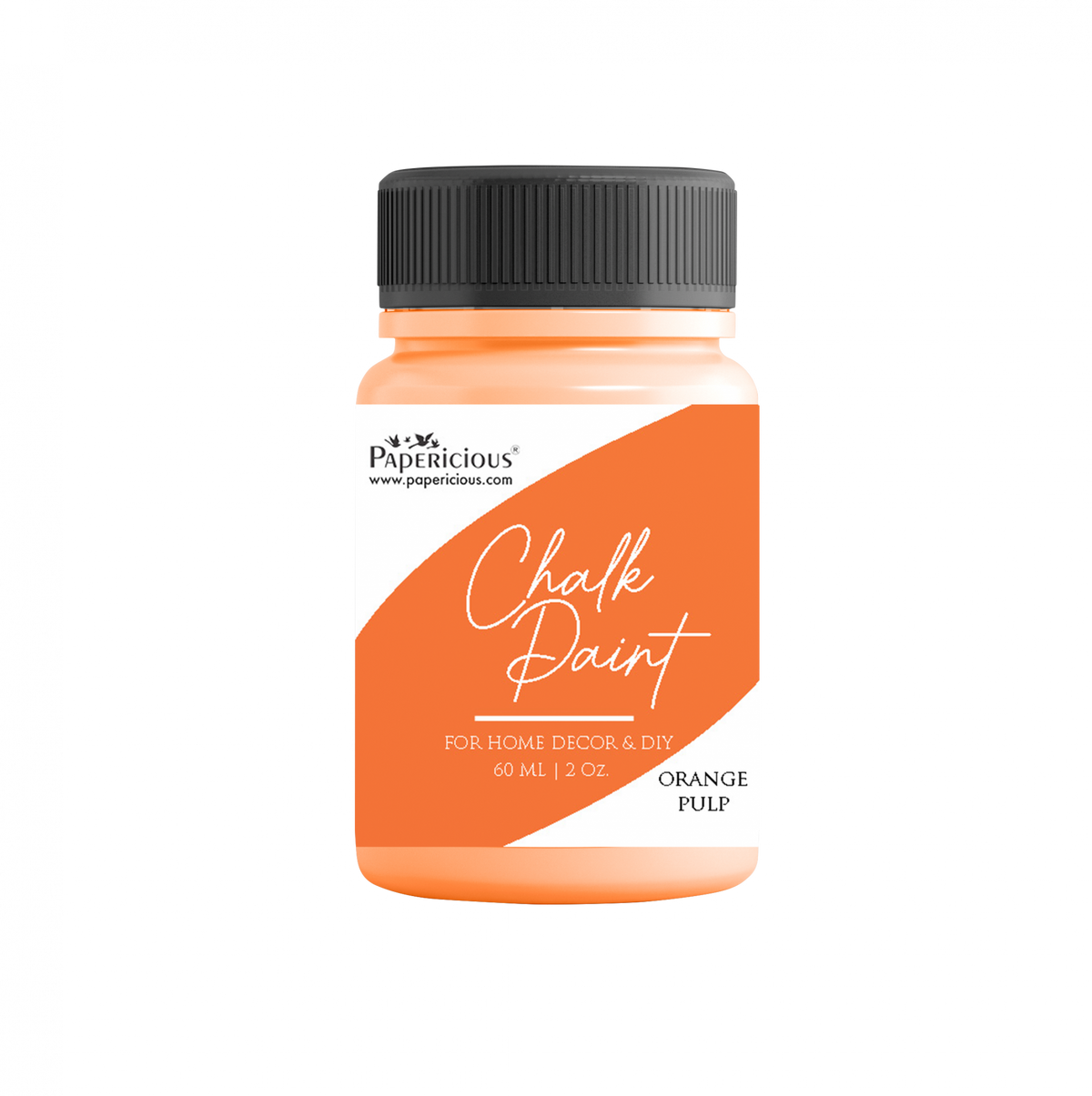PAPERICIOUS - Home Décor DIY Chalk Paint 60ml - Orange Pulp