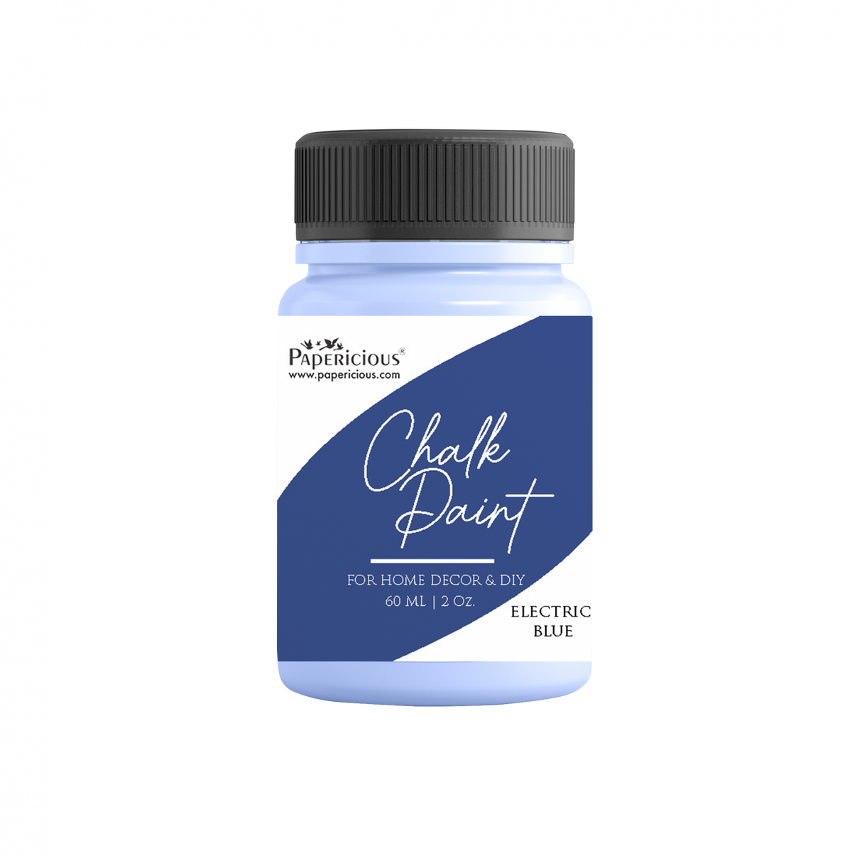 PAPERICIOUS - Home Décor DIY Chalk Paint 60ml - Electric Blue