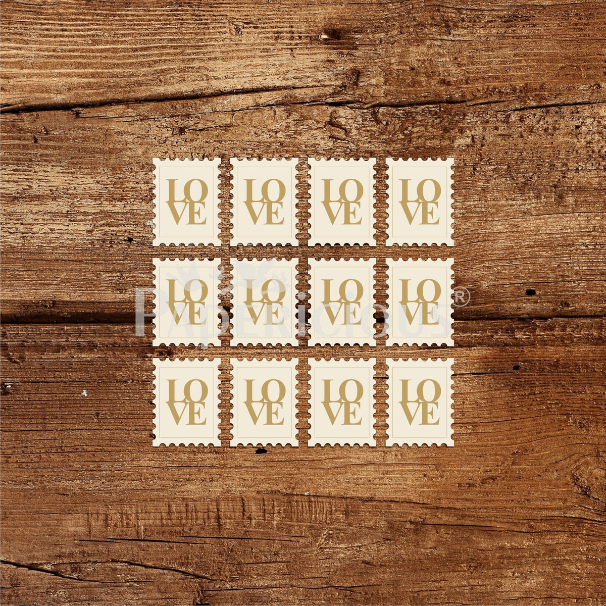 PAPERICIOUS - Mini Embellishments - Love Tickets