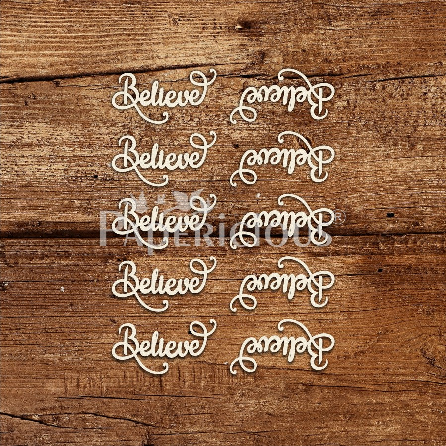 PAPERICIOUS - Mini Embellishments - Believe