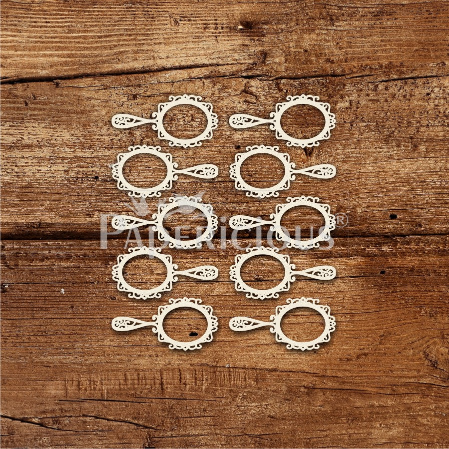 PAPERICIOUS - Mini Embellishments - Little Hand mirror