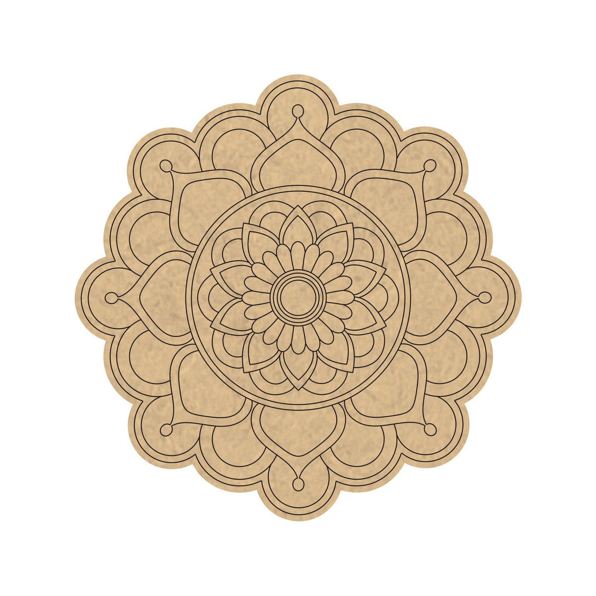 PAPERICIOUS 4mm thick Pre Marked MDF Placer