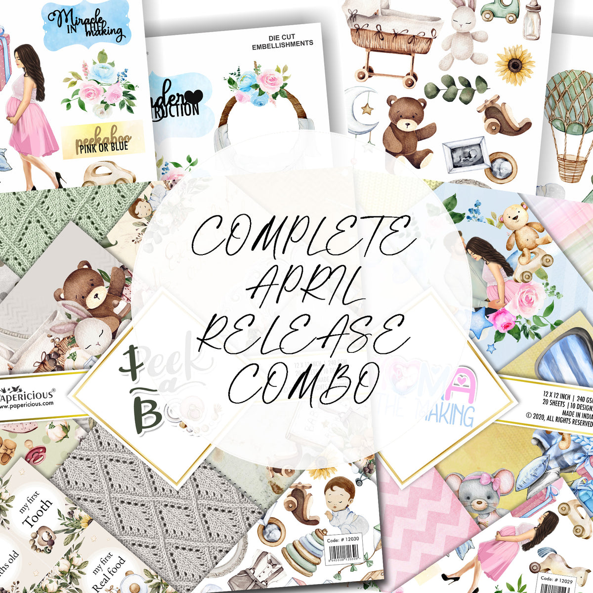 PAPERICIOUS - April 2021 Release - Combo