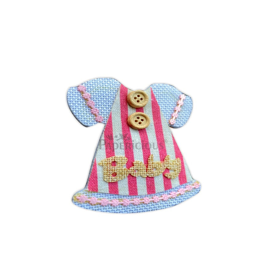 PAPERICIOUS - Felt Baby Girl Embellishment - Ready to Use