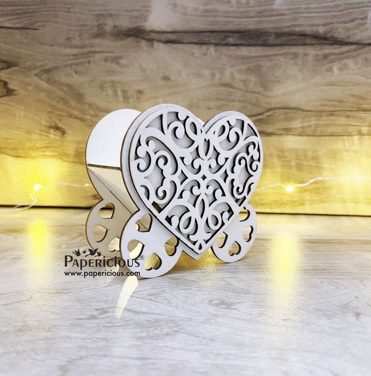 PAPERICIOUS - 3D Chipboard Embellishments -Flower Basket