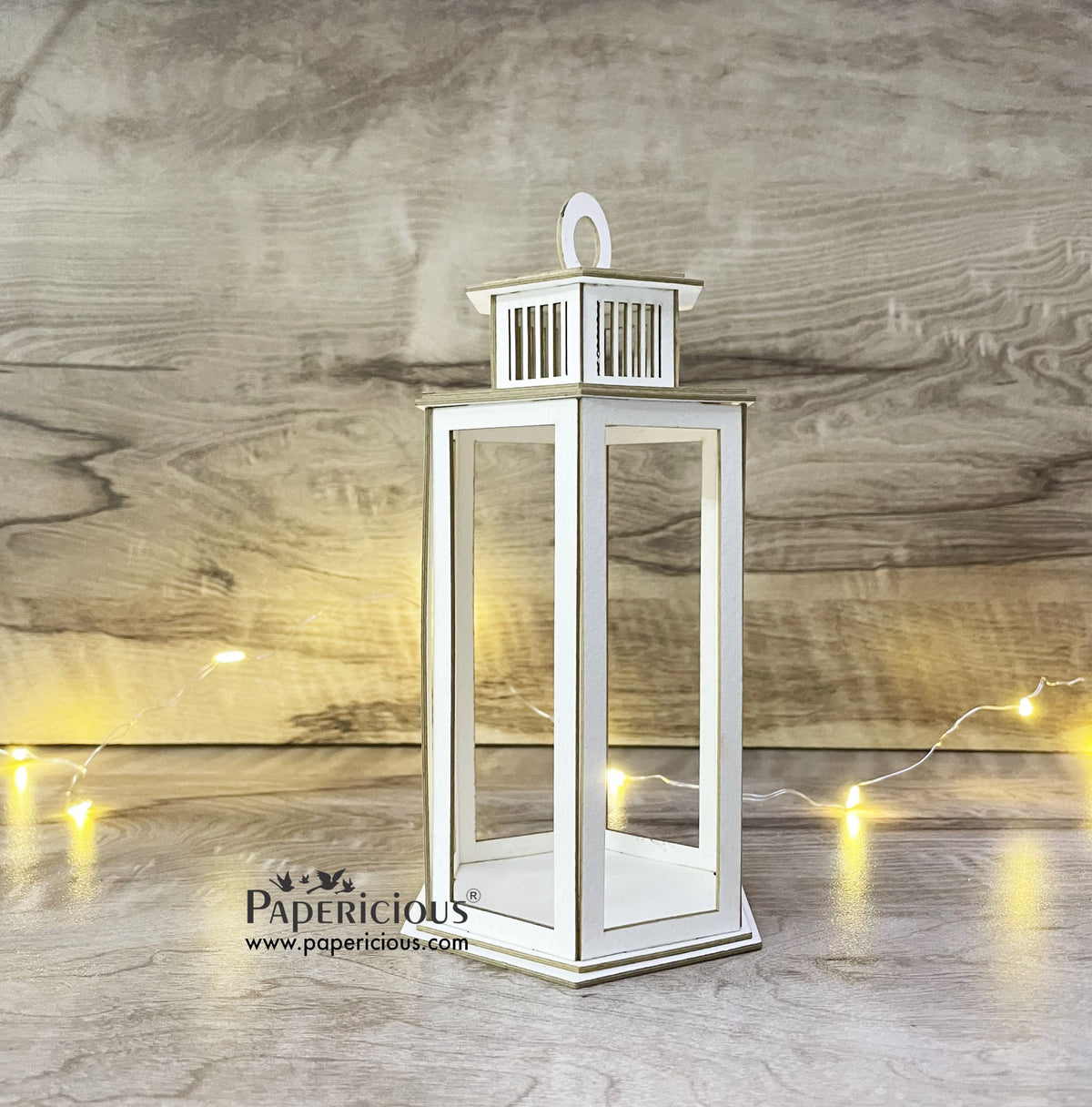 PAPERICIOUS - 3D Chipboard Embellishments - Hexagonal Hanging Lamp