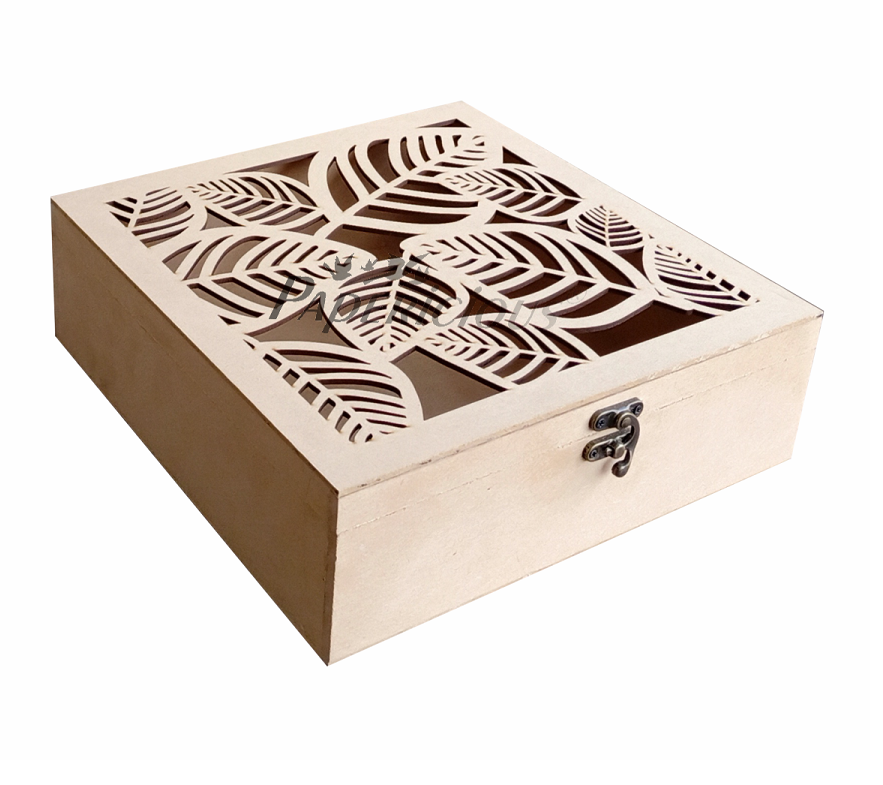 Papericious Laser Cut MDF Boxes - Leaves